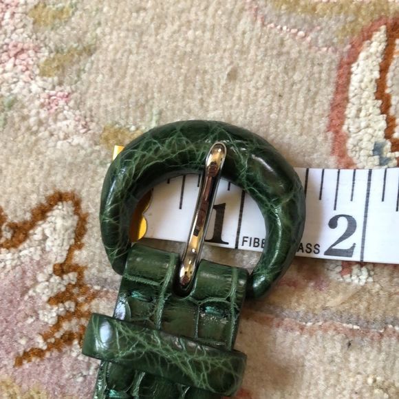 Ralph Lauren Purple Label Alligator Belt - Picture 10 of 13